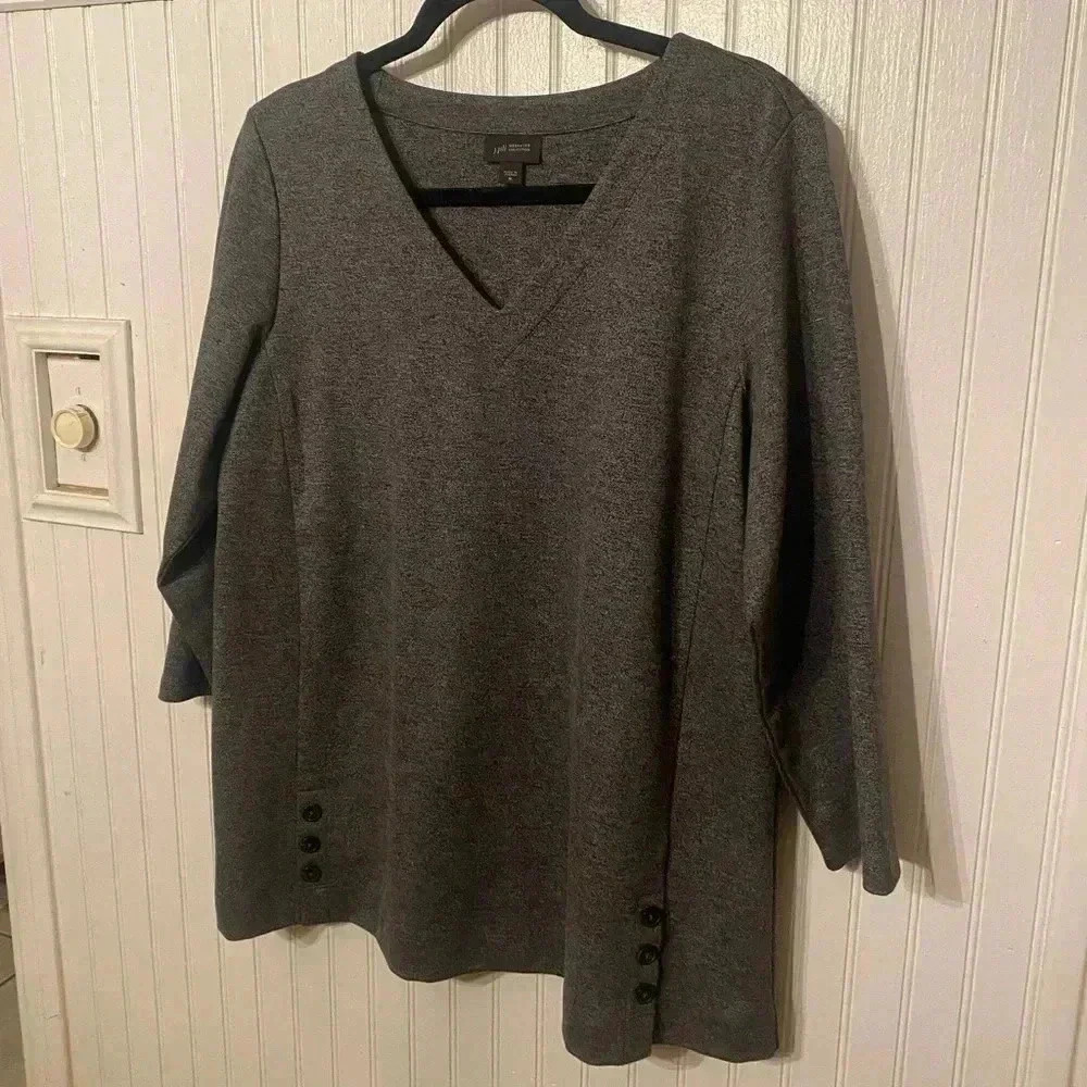 J. Jill Wearever Collection v-neck tunic